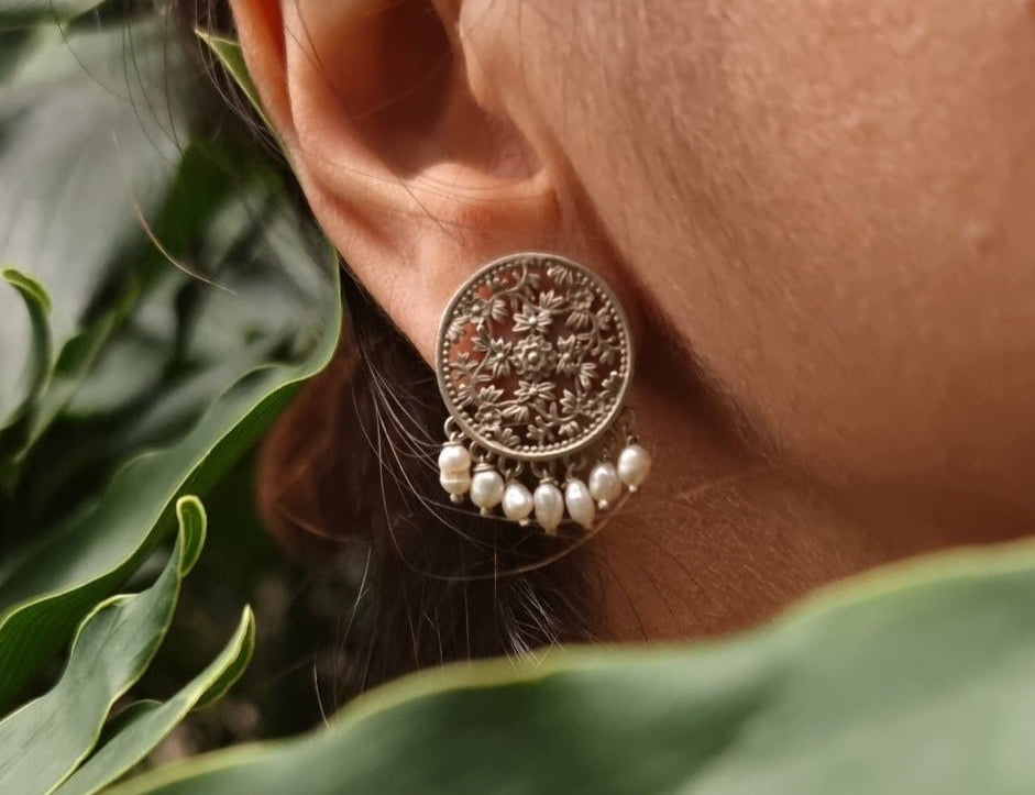 Gulistaan Jaali Studs - Quirksmith