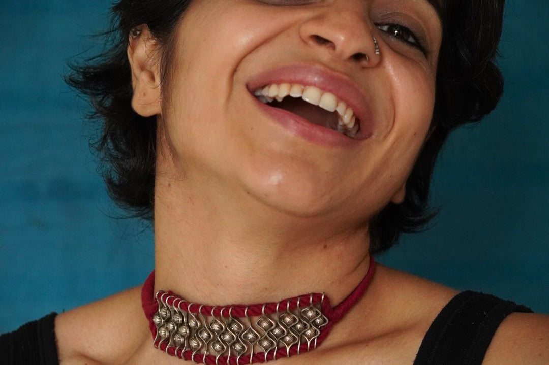 Gulzaar Choker - Red - Quirksmith