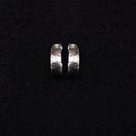 Hammered Half Hoops - Single Piece - Quirksmith