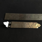Hammered Long Earrings - Quirksmith