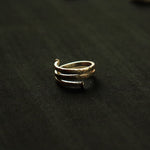 Hammered Spiral Ring - Small - Quirksmith