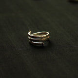 Hammered Spiral Ring - Small - Quirksmith