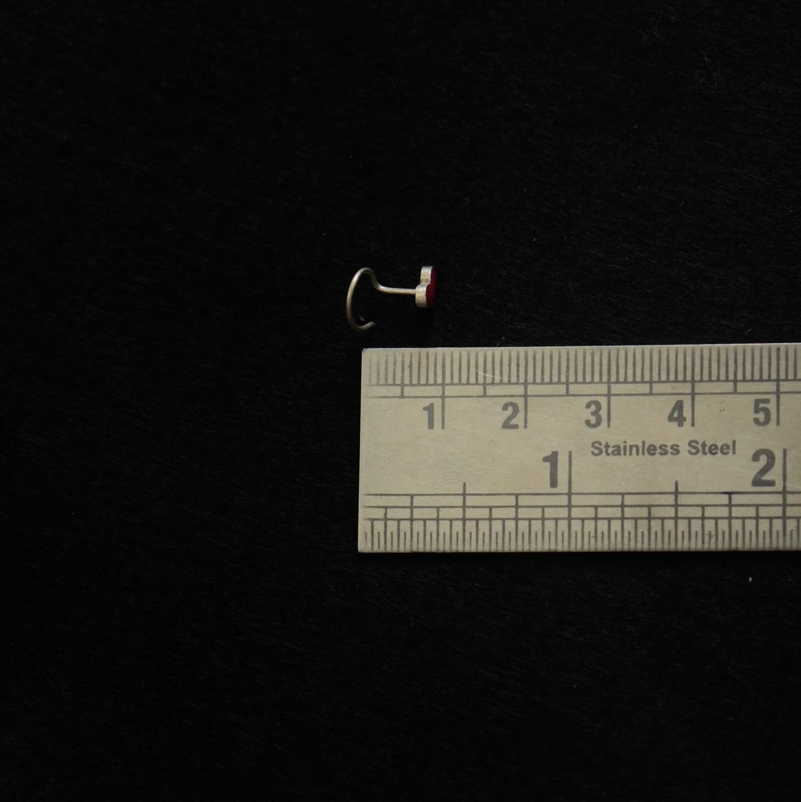 Heart Pop Nosepin-Wire - Quirksmith