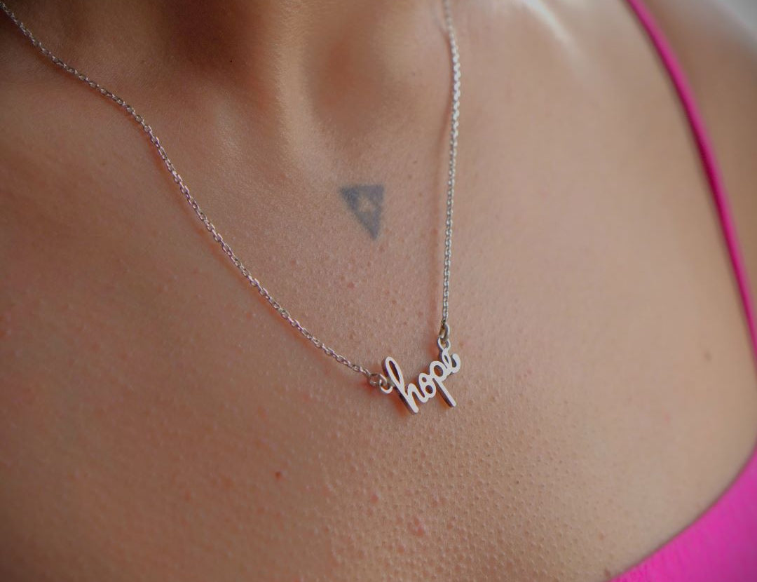 Hope Necklace (Silver) - Quirksmith