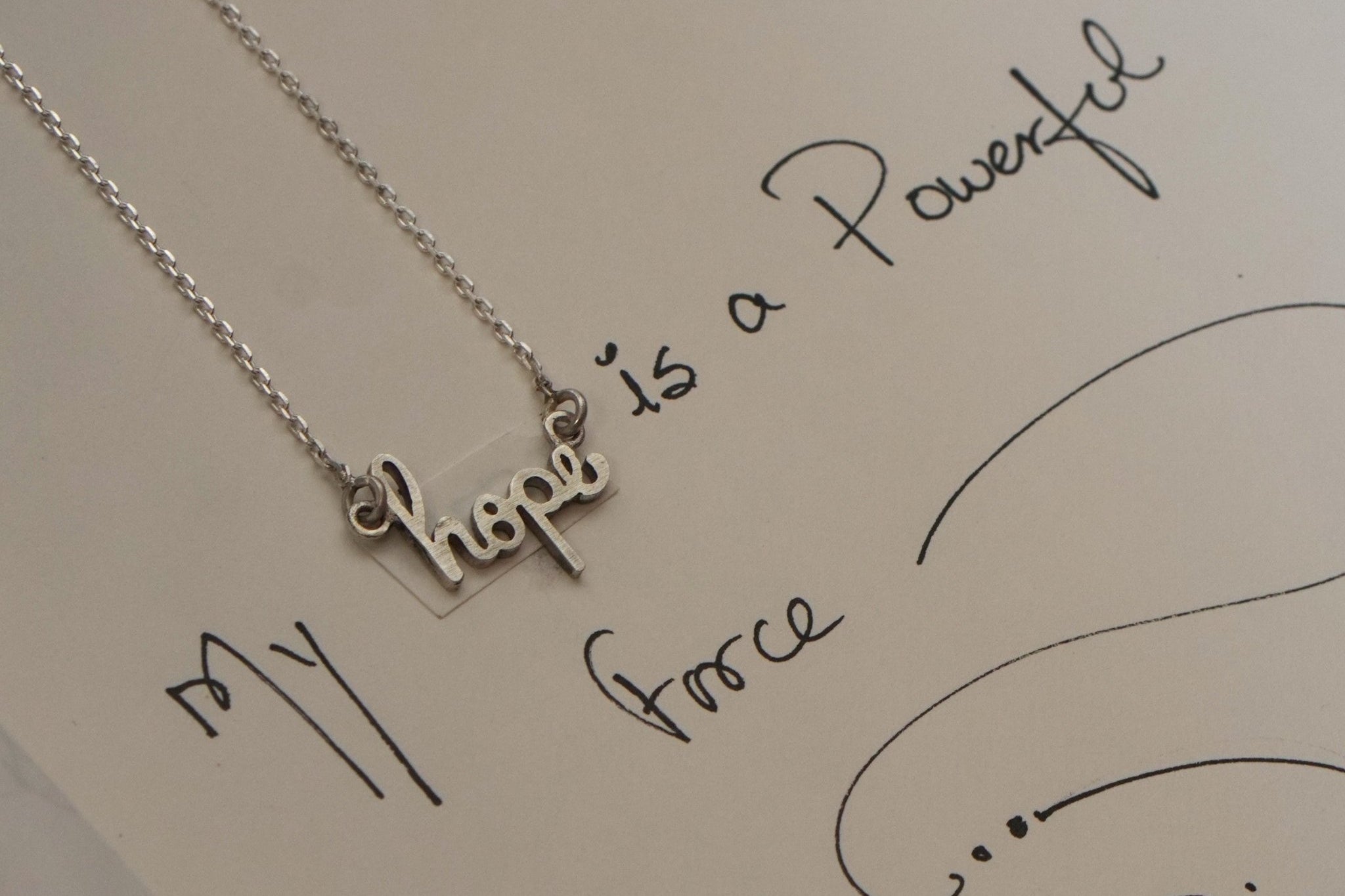 Hope Necklace (Silver) - Quirksmith