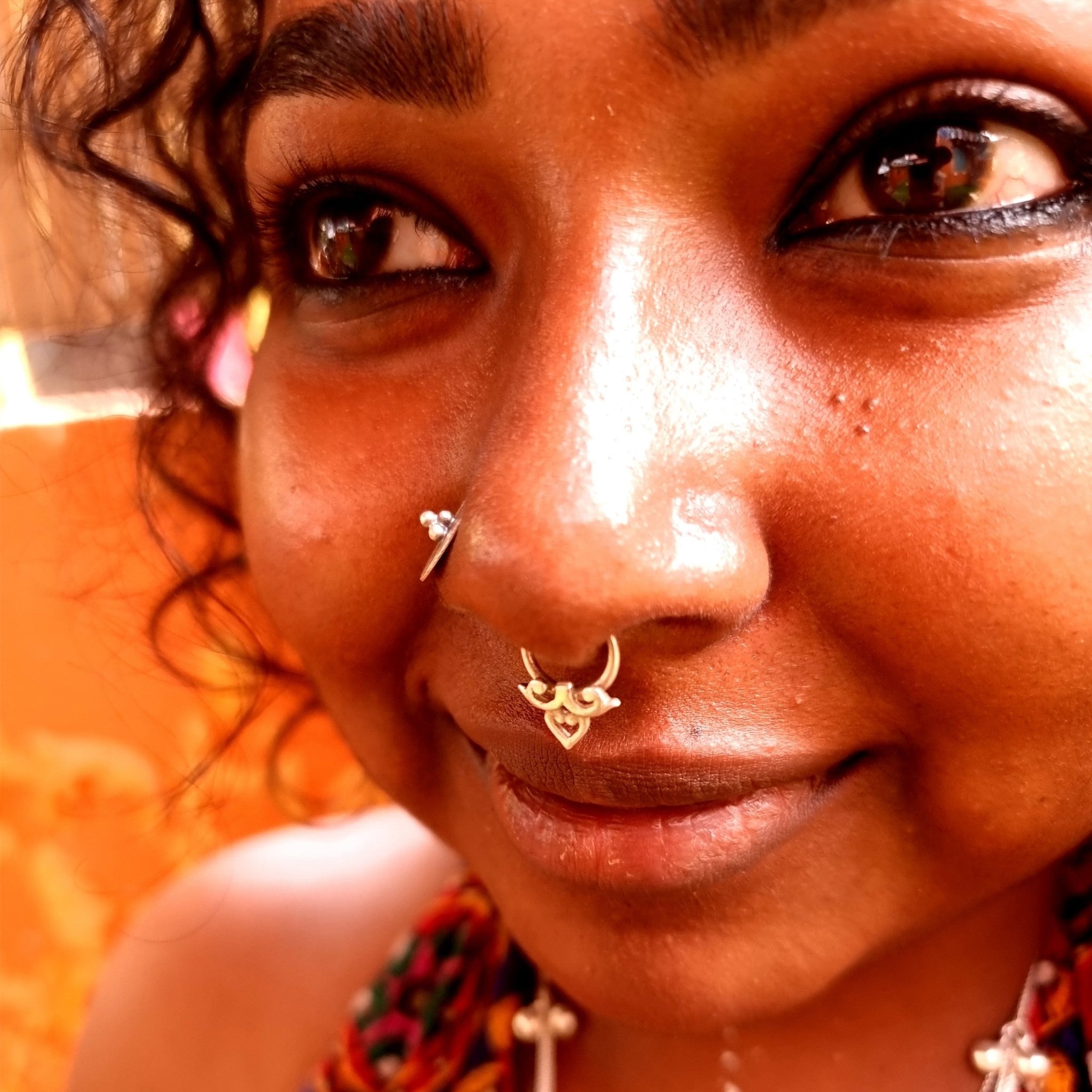 Jaali Septum Ring - Wire - Quirksmith