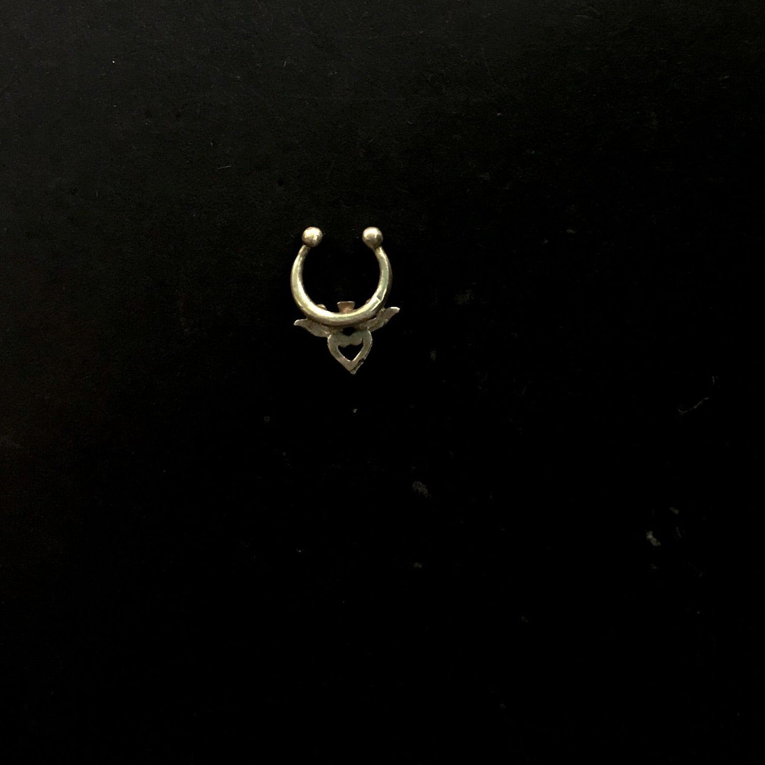 Jaali Septum Ring - Wire - Quirksmith