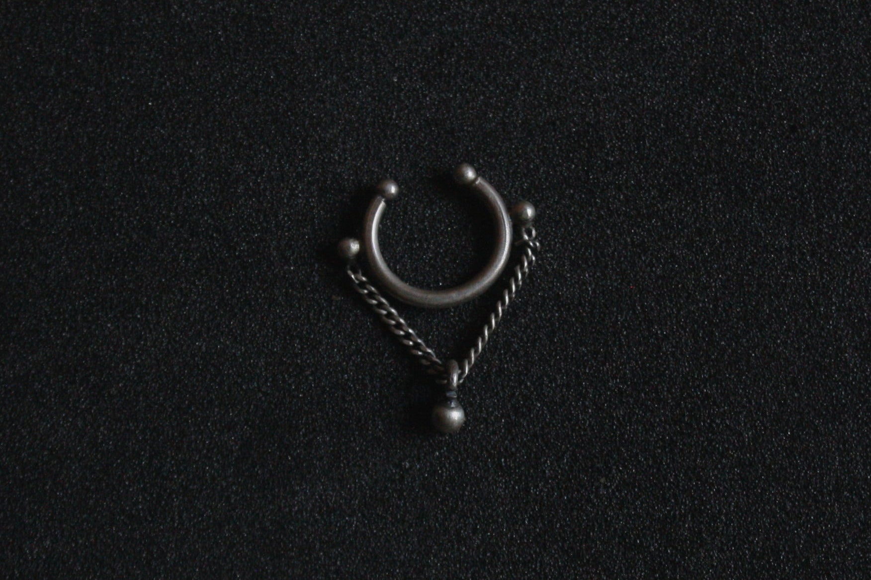 Jhoola Septum Ring - Clipon - Quirksmith