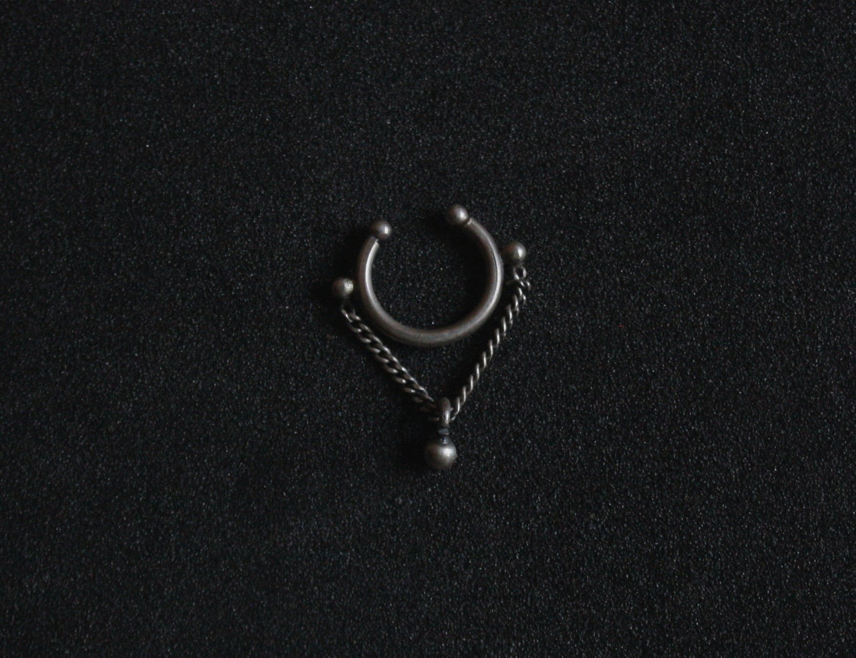 Jhoola Septum Ring - Clipon - Quirksmith