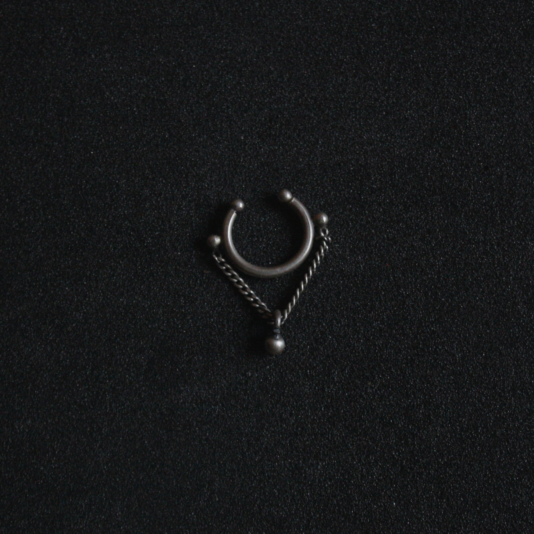 Jhoola Septum Ring - Clipon - Quirksmith