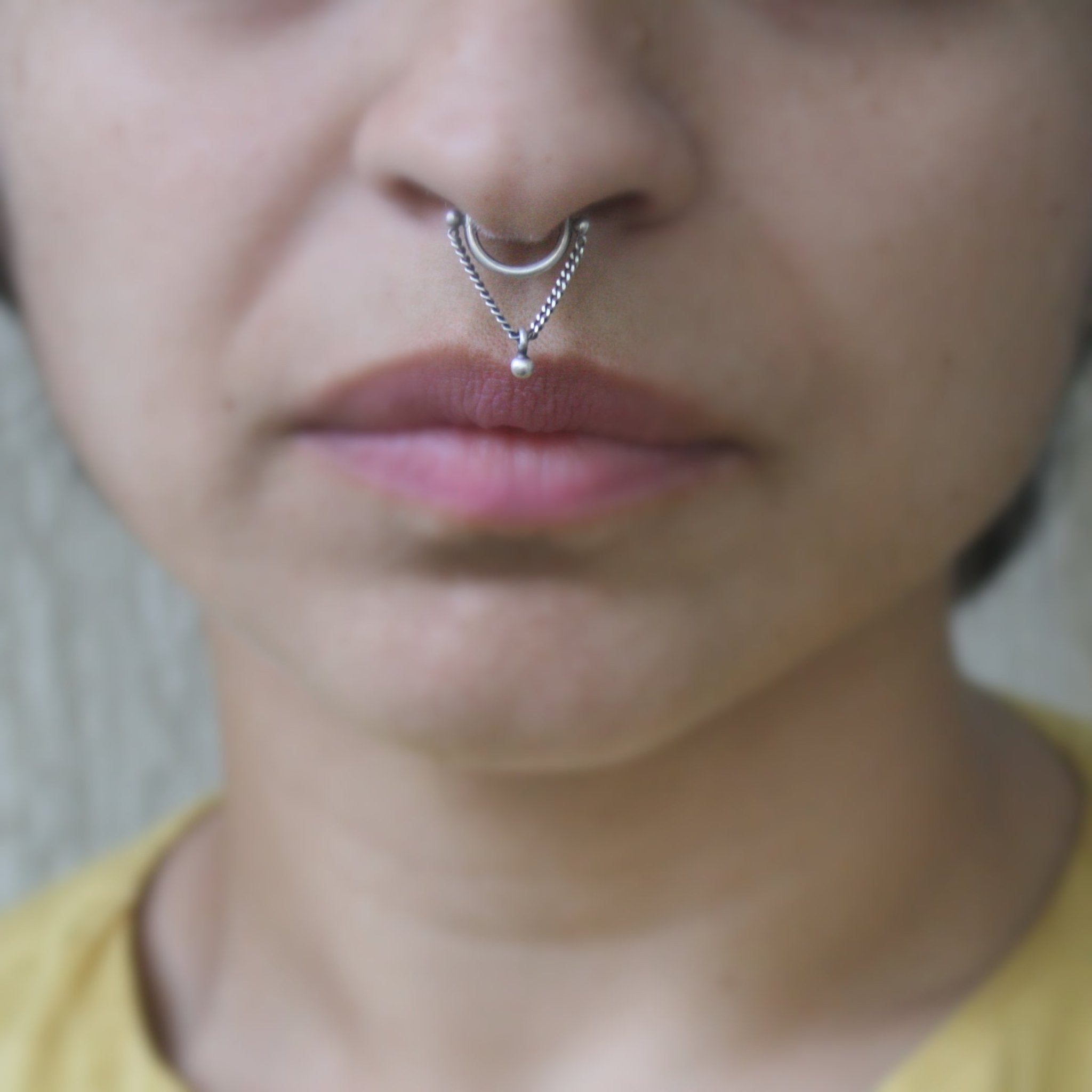 Jhoola Septum Ring - Wire - Quirksmith