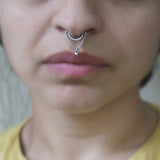 Jhoola Septum Ring - Wire - Quirksmith