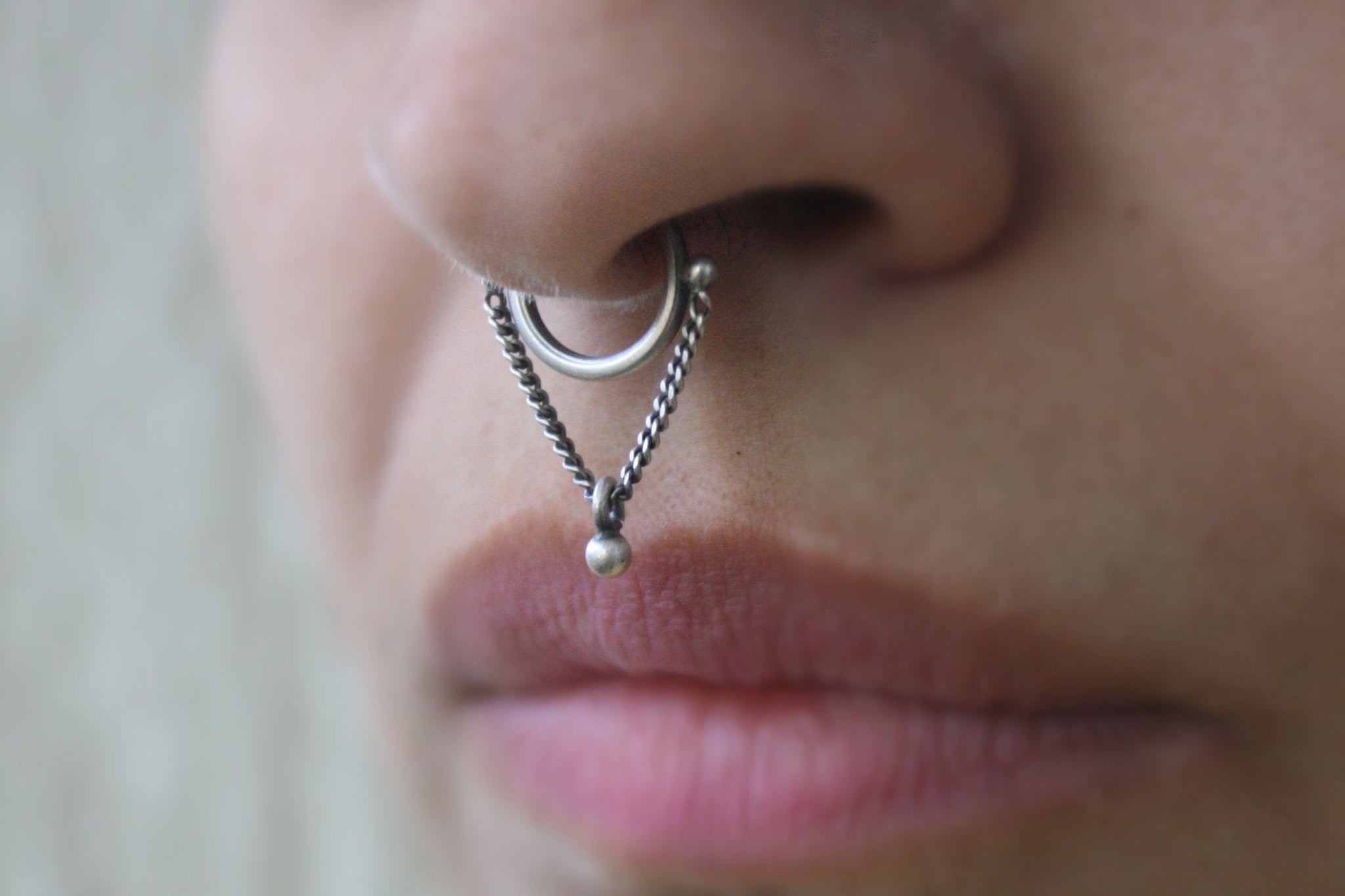 Jhoola Septum Ring - Wire - Quirksmith