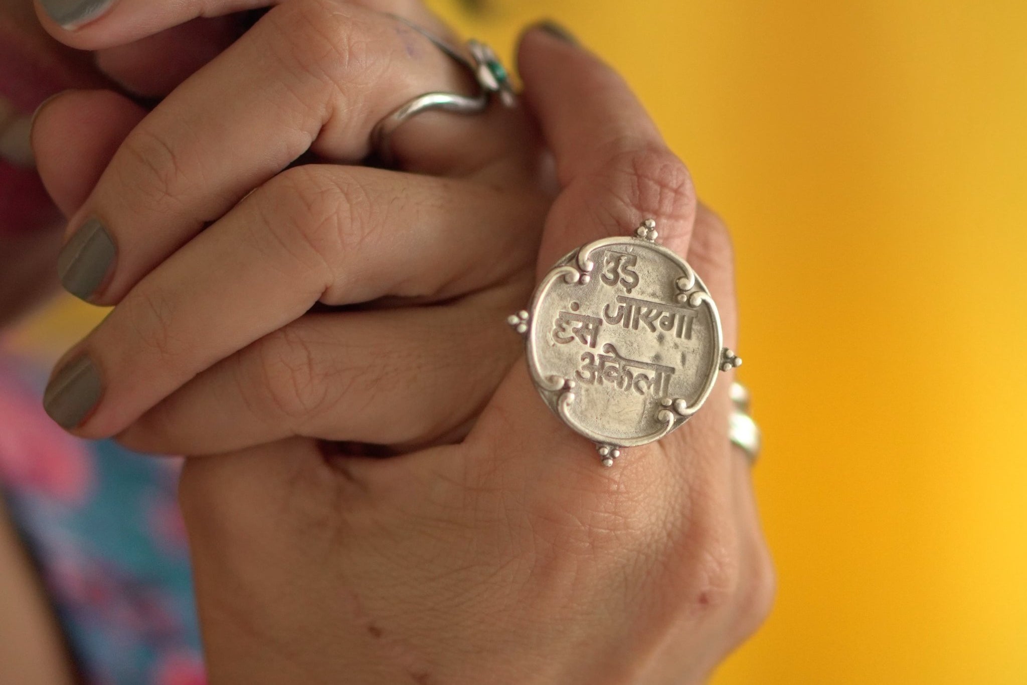 Kabir Vaani Finger Ring - Quirksmith