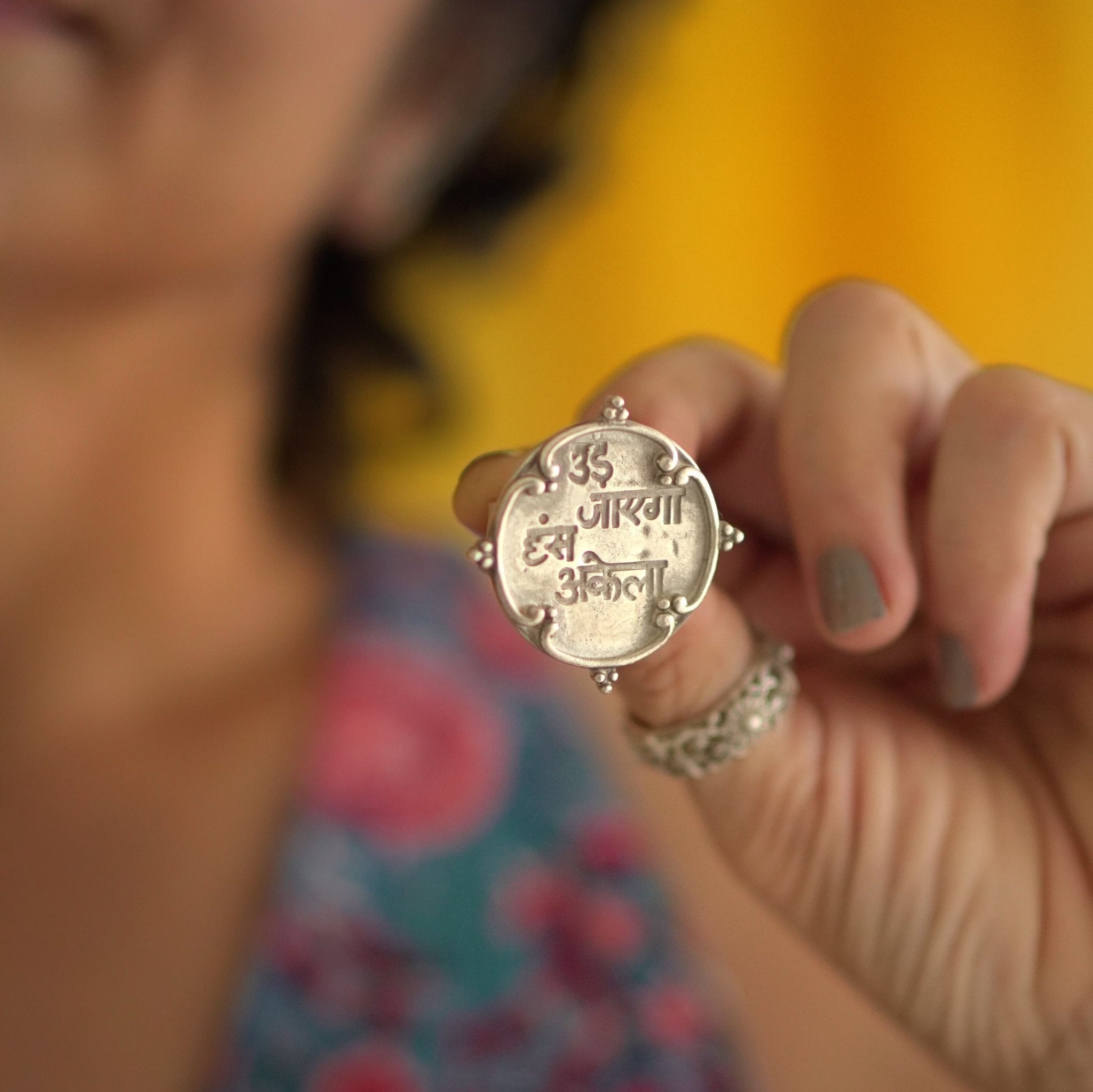 Kabir Vaani Finger Ring - Quirksmith