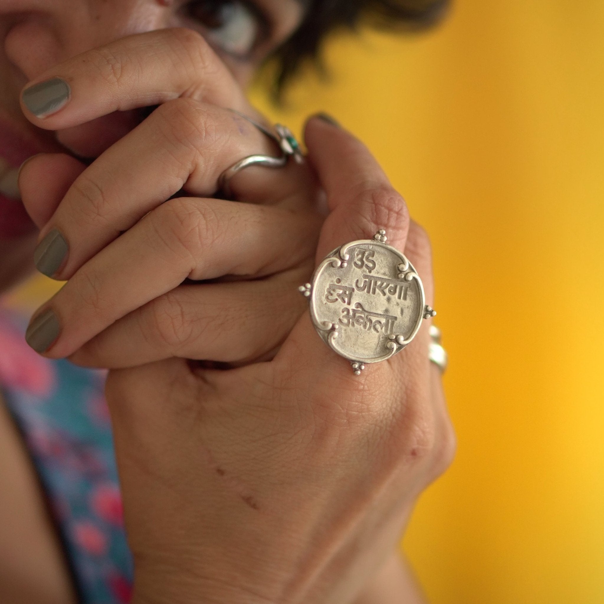 Kabir Vaani Finger Ring - Quirksmith