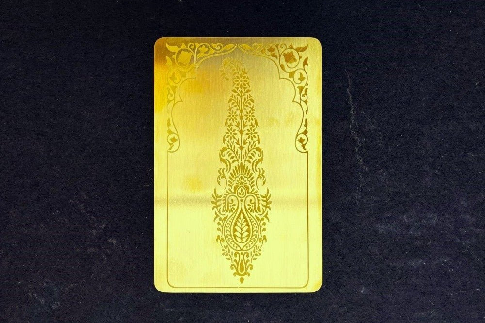 Letter Forever - Brass - Letter only - Quirksmith