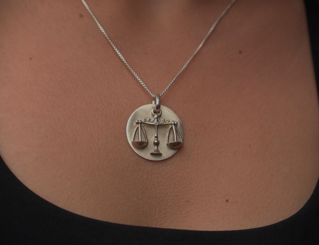 Libra Pendant - without chain - Quirksmith