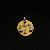 Libra Pendant - Without Chain - Quirksmith