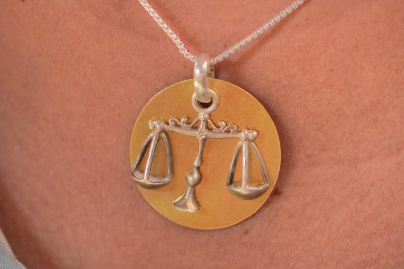 Libra Pendant - Without Chain - Quirksmith