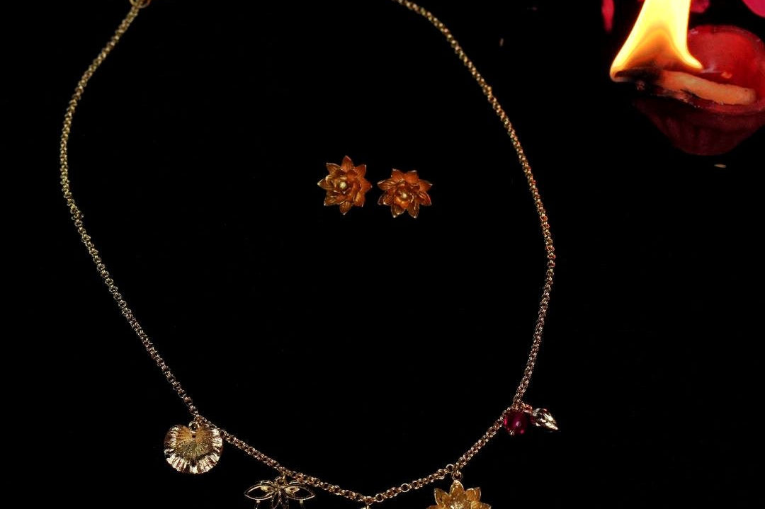 Lotus Symphony Jewelry Set - Quirksmith