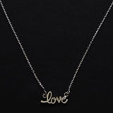 Love Necklace (Silver) - Quirksmith