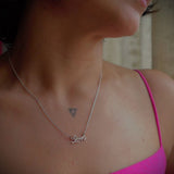 Love Necklace (Silver) - Quirksmith