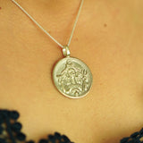 Maa Durga Coin Pendant - Quirksmith