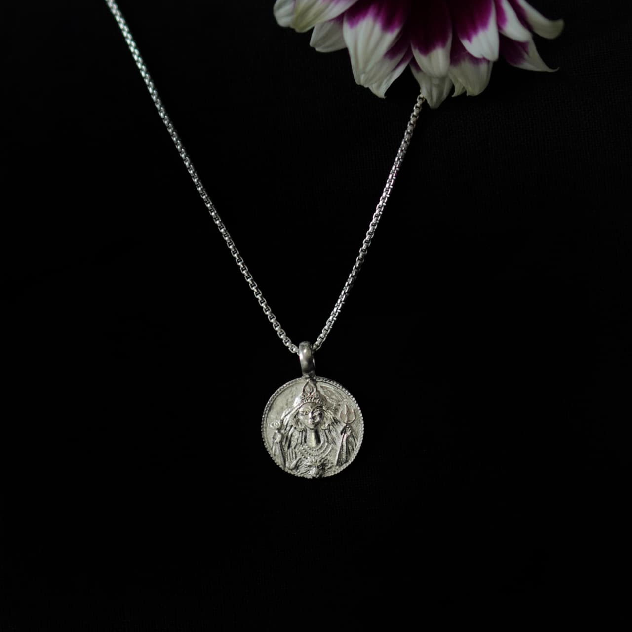 Maa Durga Pendant - Maa Durga Pendant - Without Chain - Quirksmith