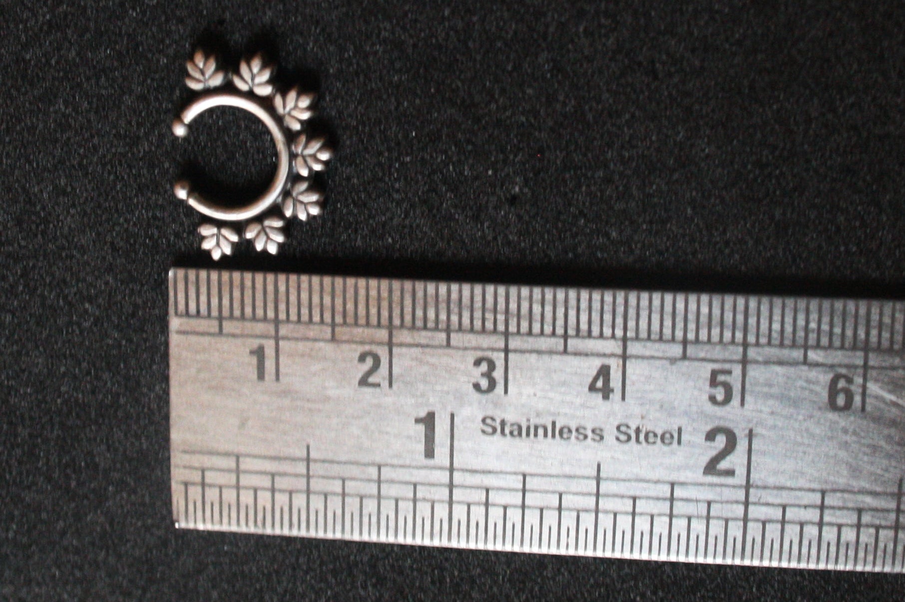 Maple Leaves Septum Ring - Clipon - Quirksmith