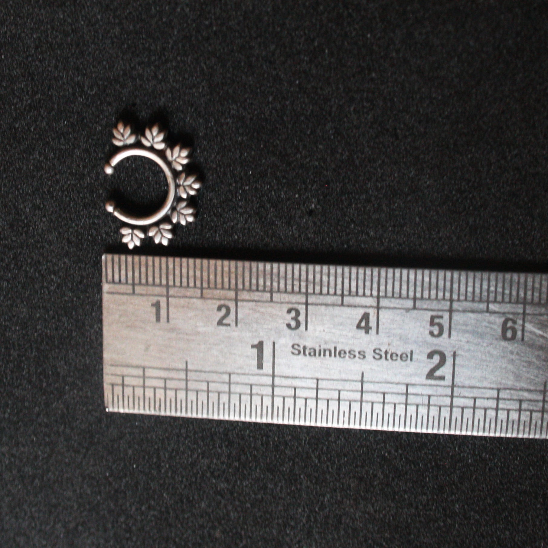 Maple Leaves Septum Ring - Clipon - Quirksmith