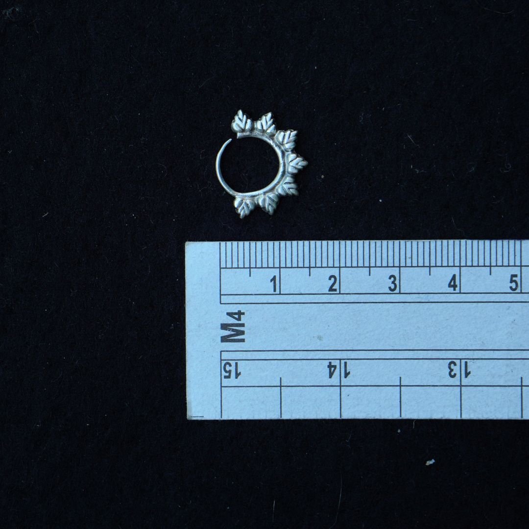 Maple Leaves Septum Ring - Wire - Quirksmith