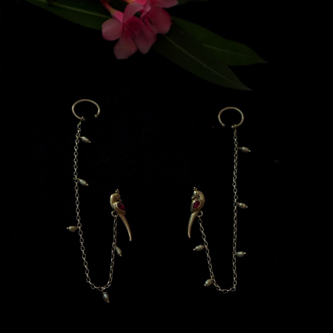 Mayur Climber Earrings - Pair - Quirksmith