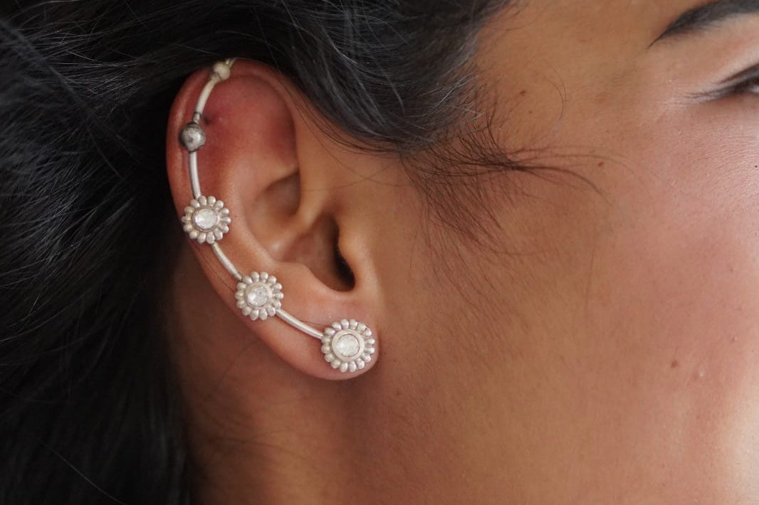 Mehtab Cluster Earcuff - Quirksmith