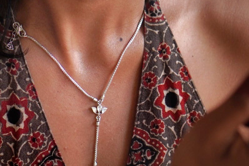 Mehtab Drop Necklace - Quirksmith