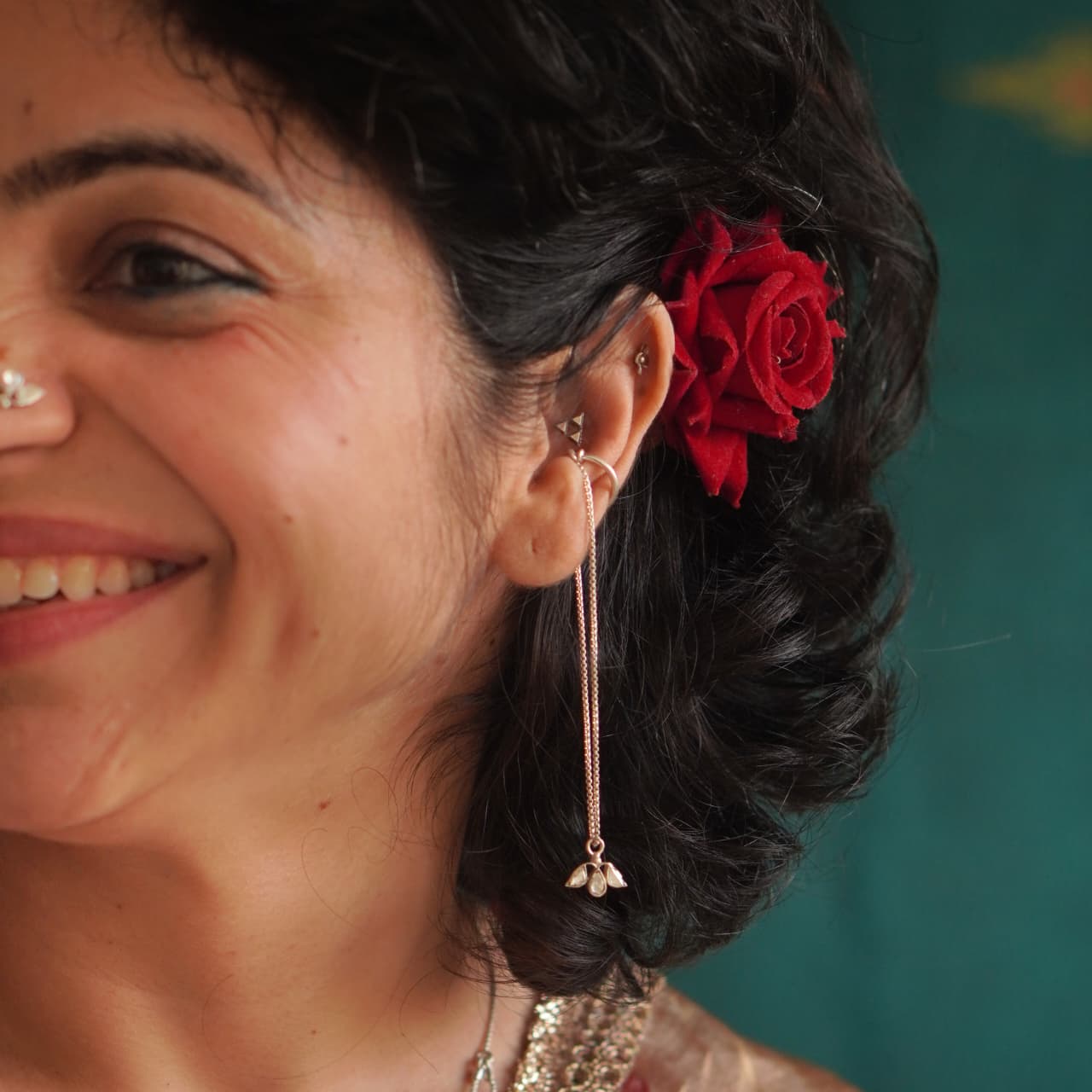 Mehtab Earclip - Quirksmith