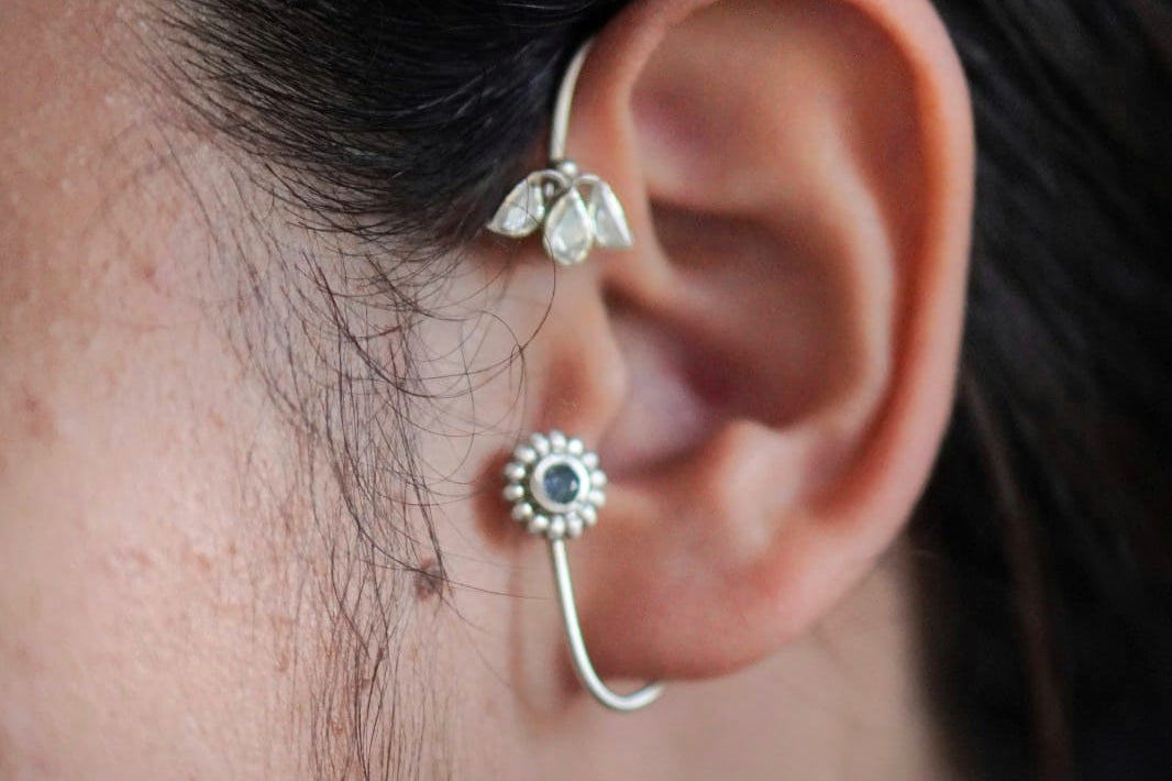 Mehtab Earcuff (Single Piece - Left) - Quirksmith