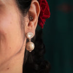 Mehtab Hammer Drop Earrings - Quirksmith