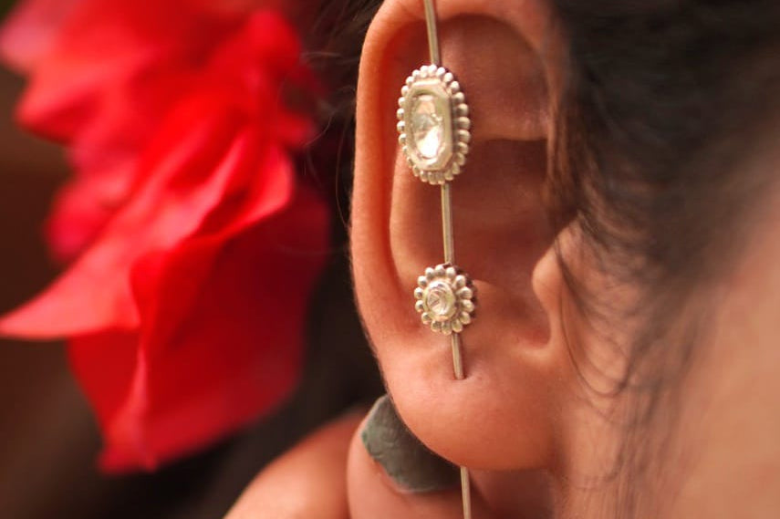Mehtab Teeli Earcuff - Single Piece - Quirksmith