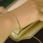 Minimalist bangle - Small to Medium - Quirksmith