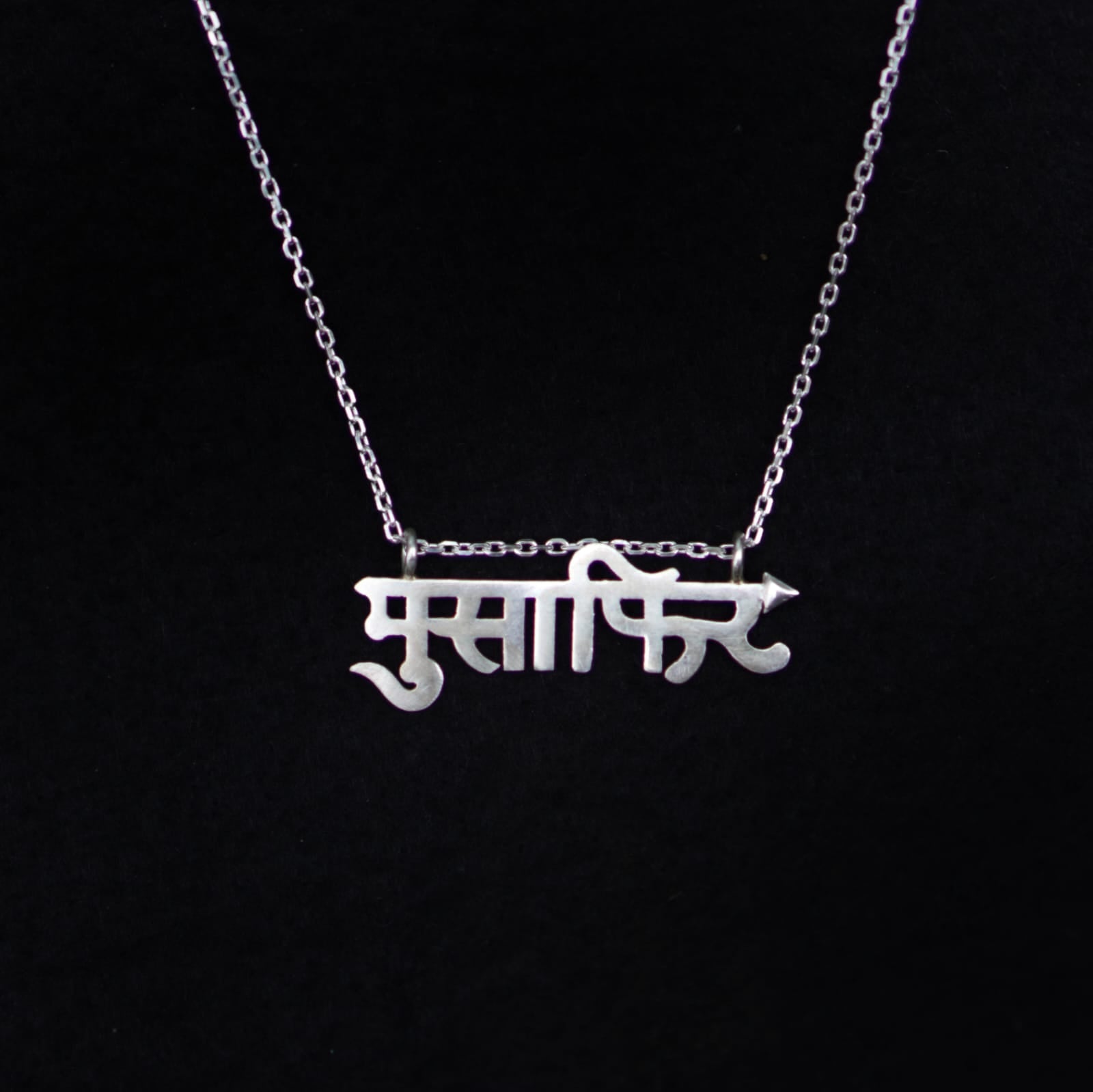 Musaafir Necklace (Silver) - Quirksmith