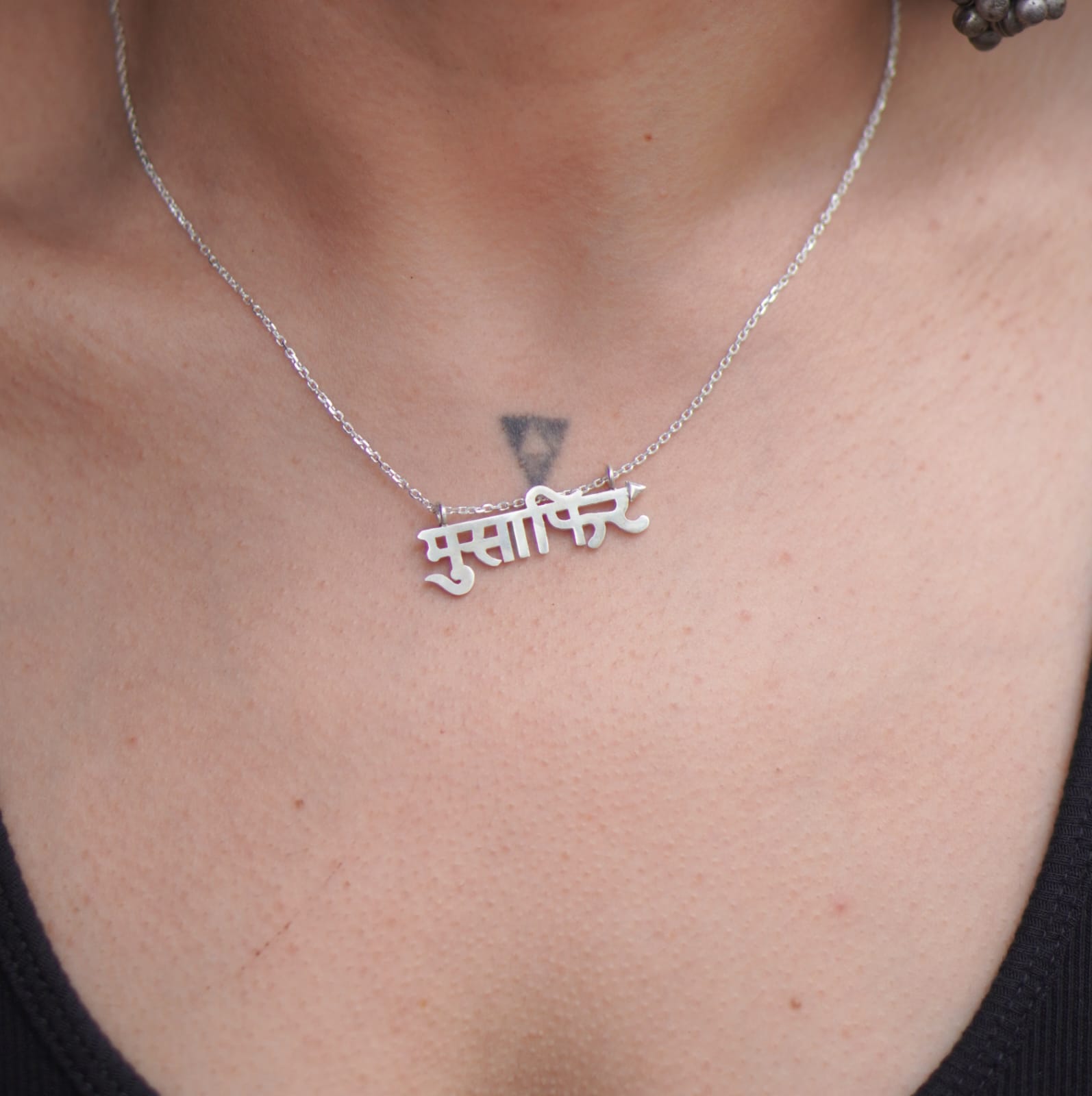 Musaafir Necklace (Silver) - Quirksmith