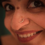 Muskaan Dot Nosepin Stud - Wire - Quirksmith