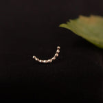 Muskaan Dot Nosepin Stud - Wire - Quirksmith