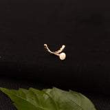 Muskaan Dot Nosepin Stud - Wire - Quirksmith