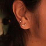 Muskaan Dot Nosepin Stud - Wire - Quirksmith