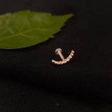 Muskaan Dot Nosepin Stud - Wire - Quirksmith