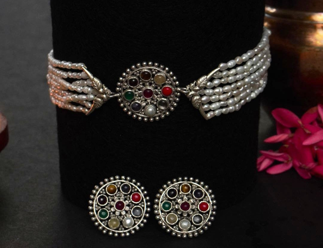 Navratna Jewelry Set - Quirksmith