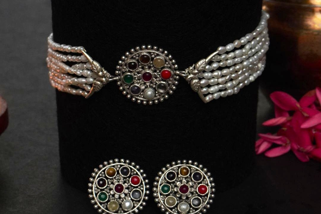 Navratna Jewelry Set - Quirksmith