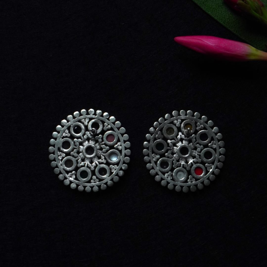 Navratna Studs - Quirksmith